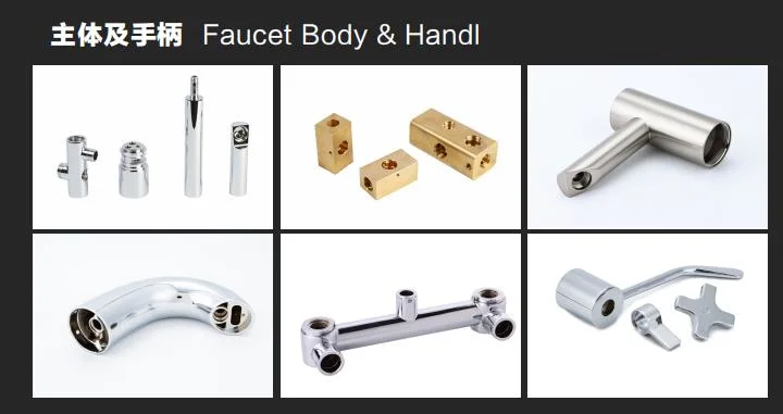 Plumbing Fitting Brass Faucet Part Brass Faucet Fitting Brass Faucet CNC Part CNC Brass Faucet Part