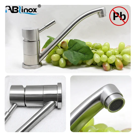 Ablinox Modern Style Stainless Steel Tap Mixer Hardware Kitchen Accessories Drinking Water Sink Faucet